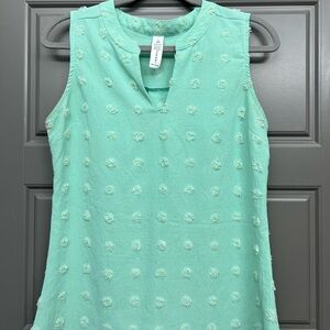 Mint Green Sleeveless Top